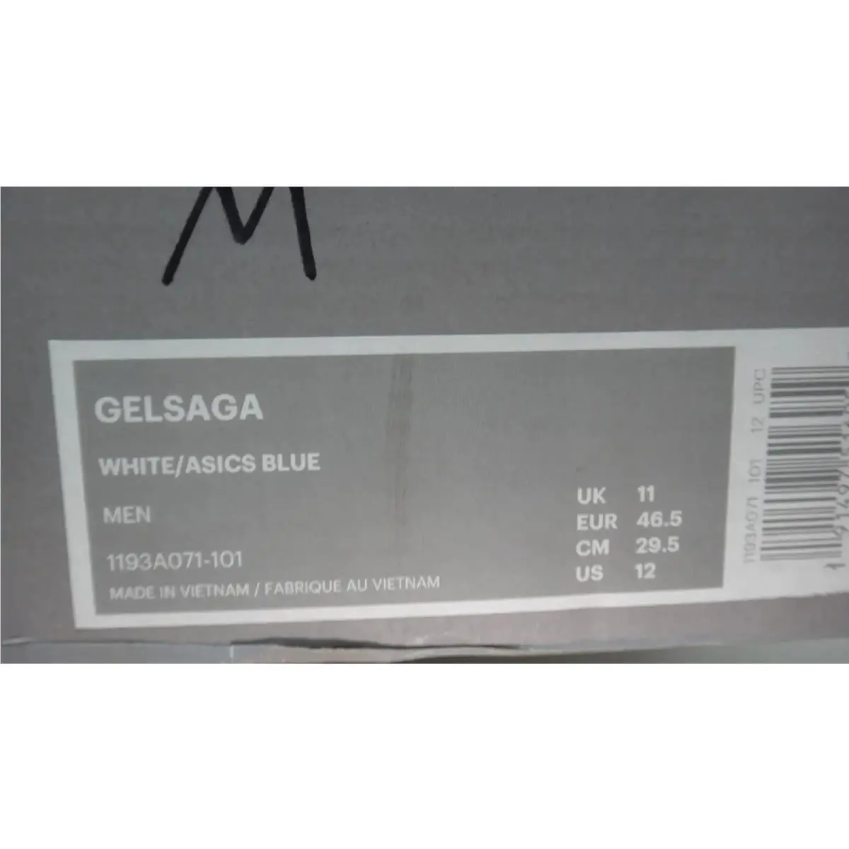 Asics shoes - GEL SAGA - GEL SAGA - 1193A071-101 - Multicolor 1