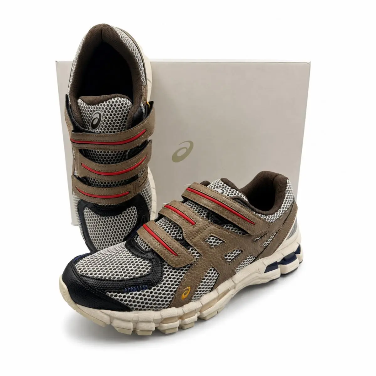 Asics Hal Studios GEL-1130 `the Forest` Men`s Running Shoes Hook Loop US 10