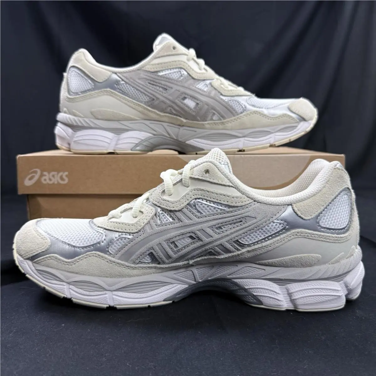 Asics shoes - ASICS Gel-NYC - 1201A789-103 - Gray, Beige, White 0
