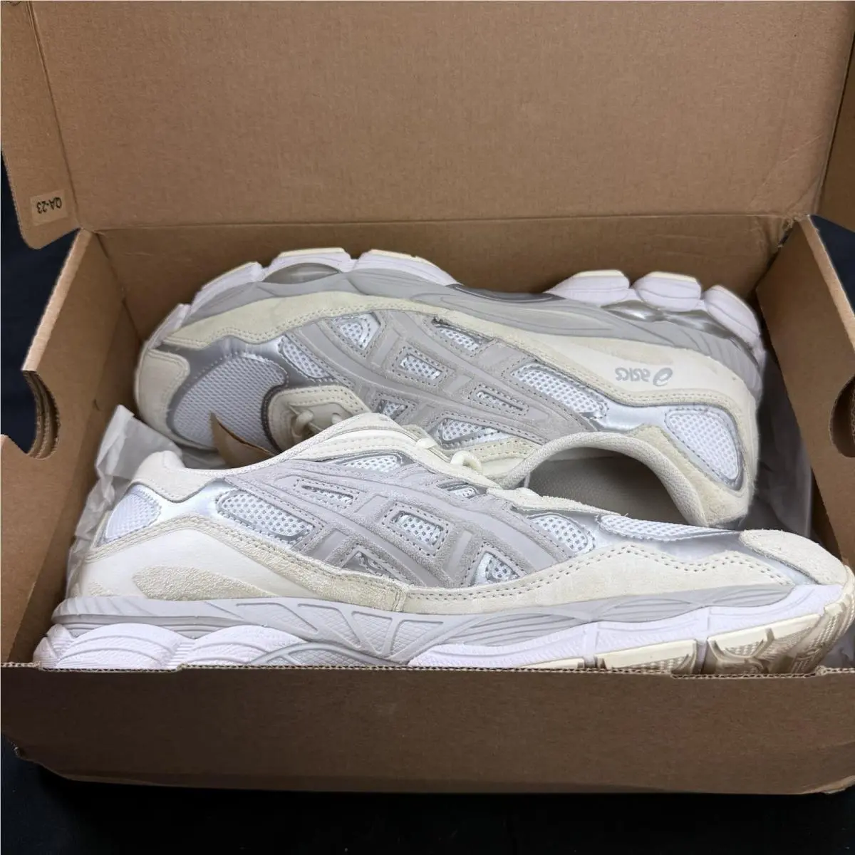 Asics shoes - ASICS Gel-NYC - 1201A789-103 - Gray, Beige, White 6