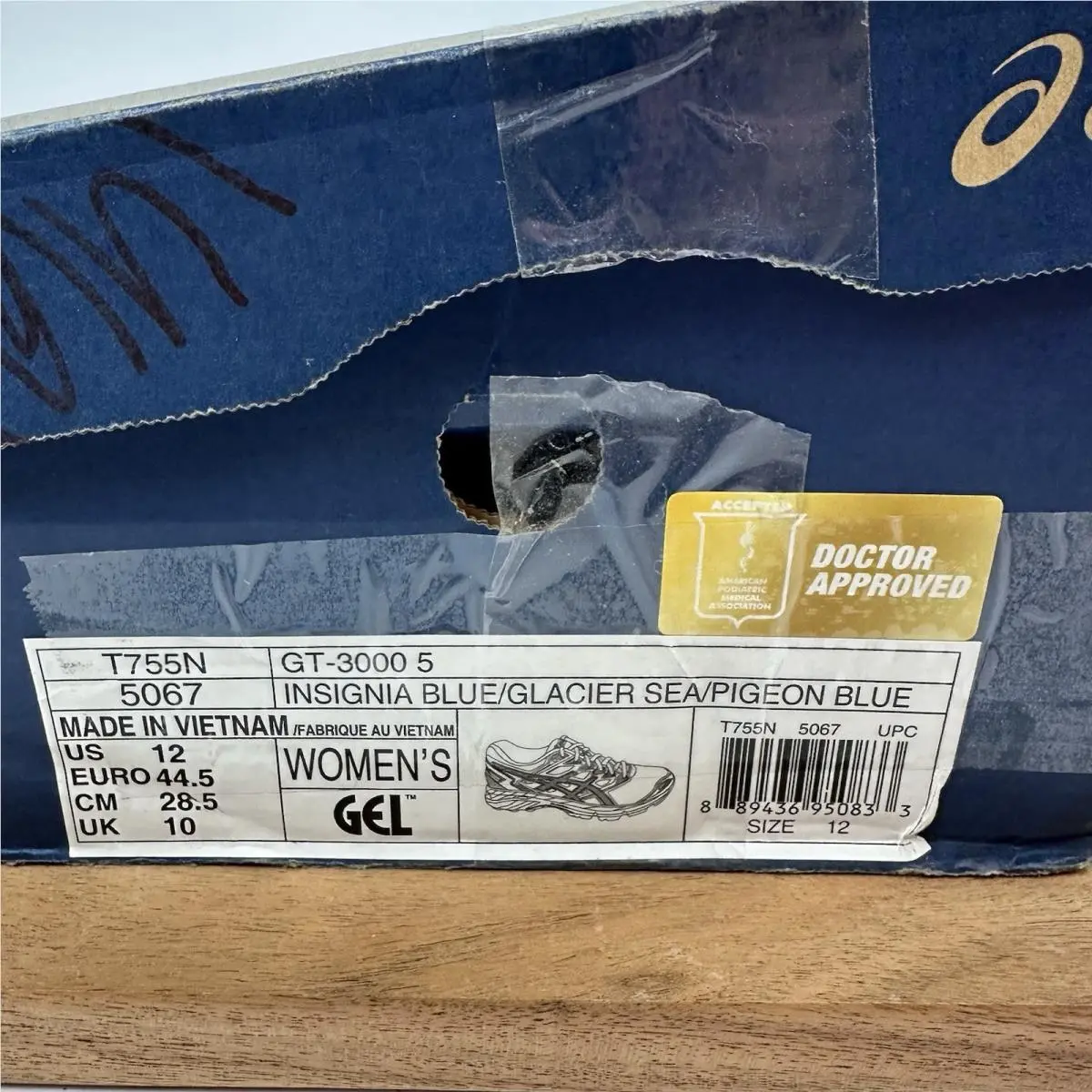 Asics shoes - T755N 5067 - Blue 5