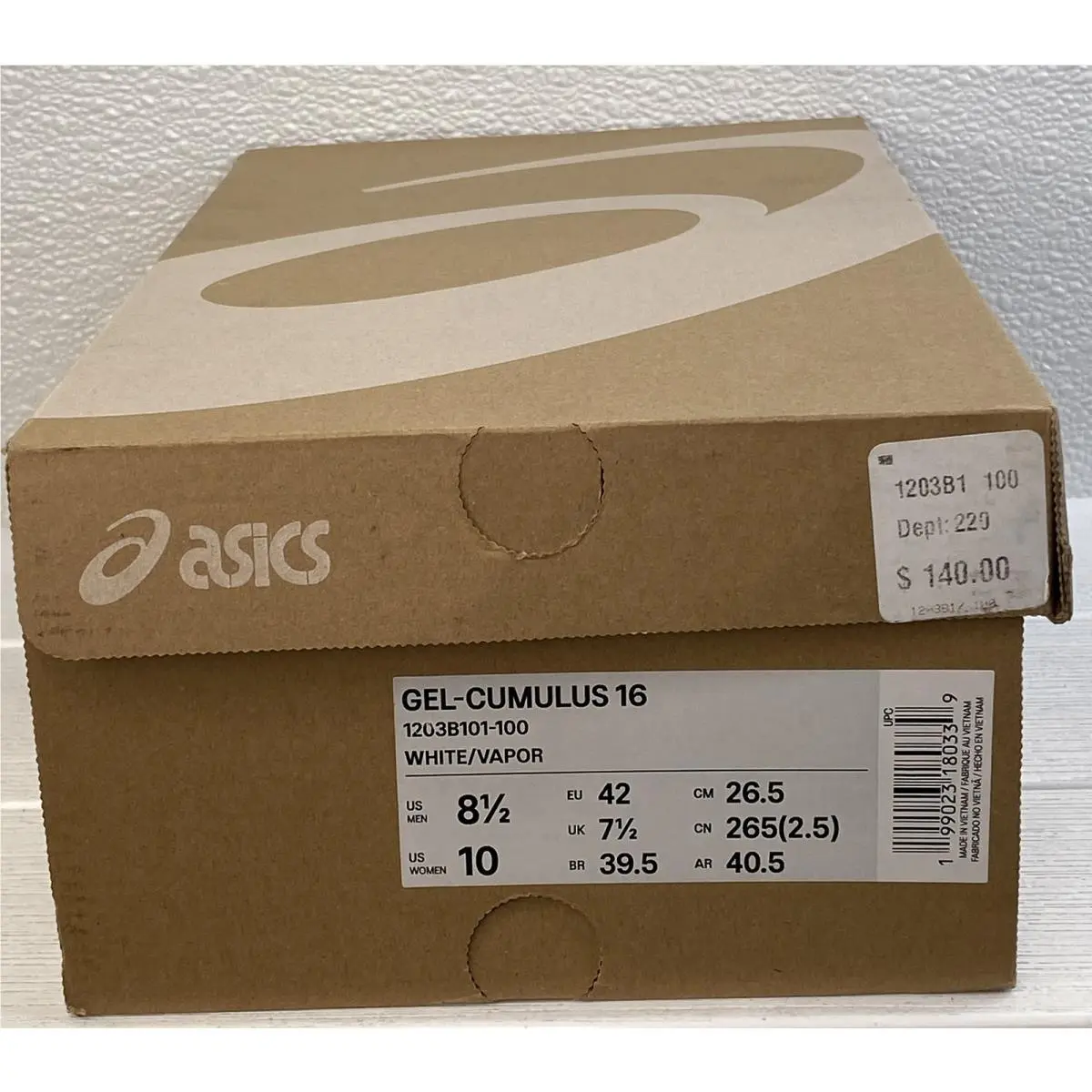 Asics shoes - White (UPC: 199023180339) 9