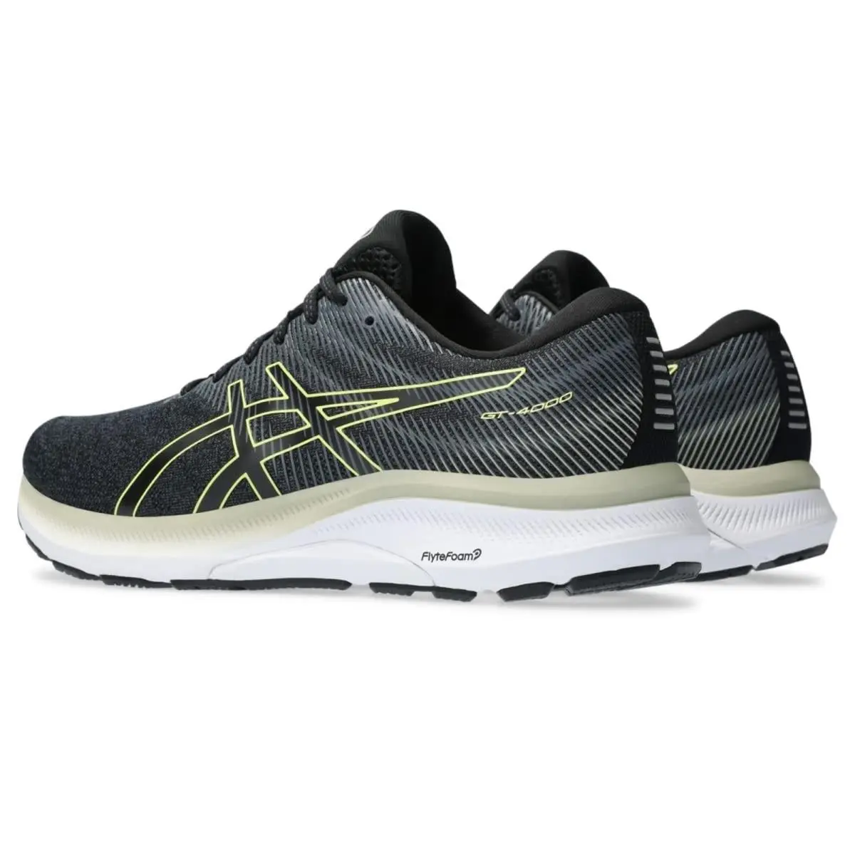 Asics shoes - ASICS GT-4000 - Black/Glow Yellow 2
