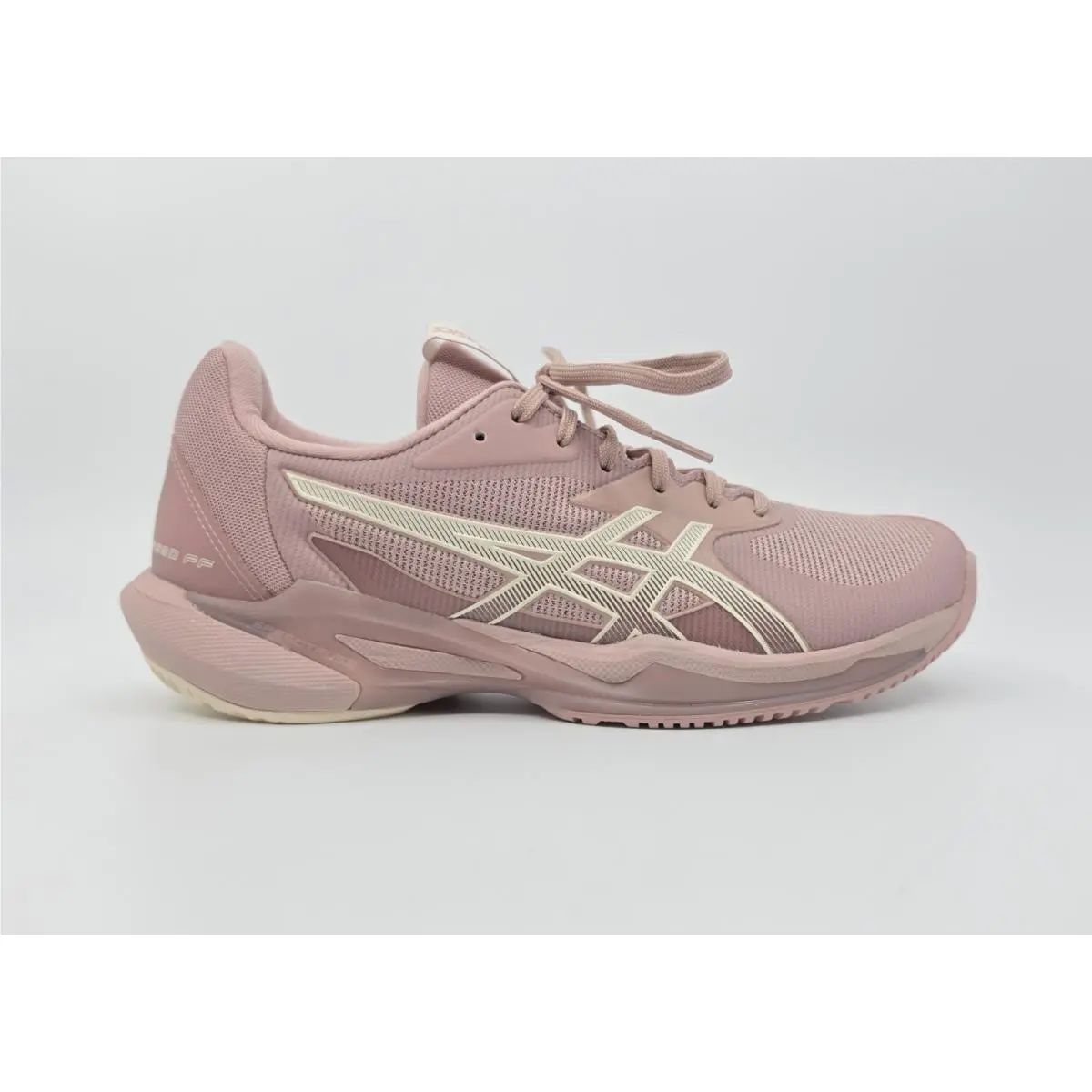 Asics Solution Speed FF 3 Women 8 Neutral Pink Cream Tennis Shoes 1042A250-701