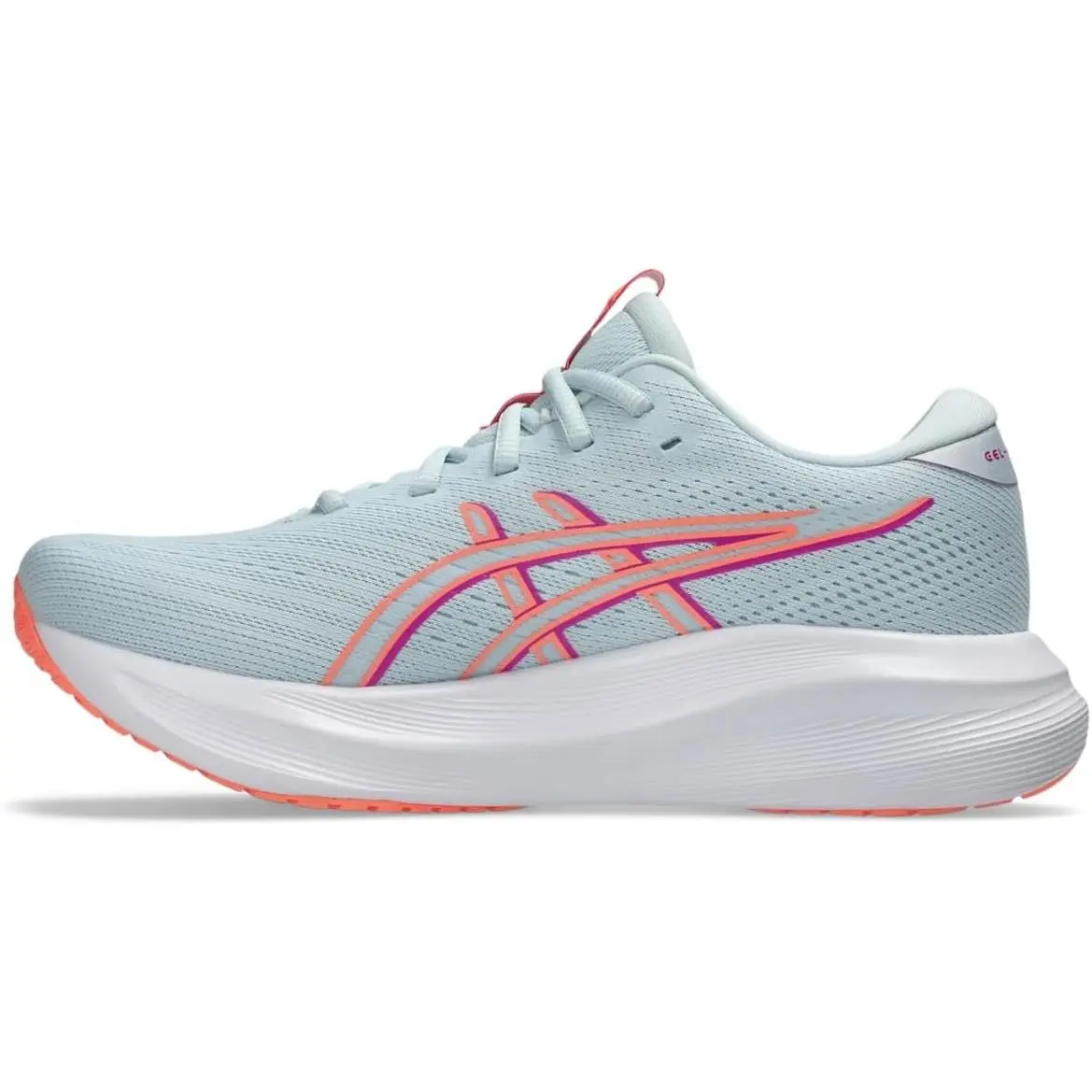 Womens Asics Gel Excite 11 Grey Coral Running Athletic Shoes Sneakers - Sz 8