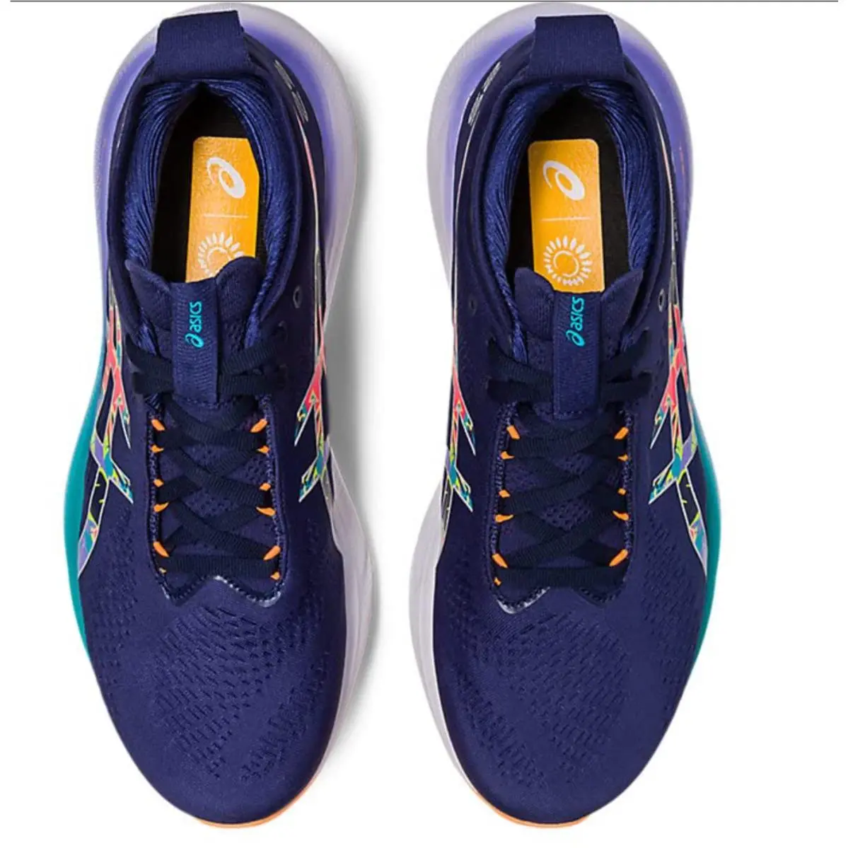 Asics shoes - ASICS GEL-Nimbus 25 - Lime Zest/Lite Show 4