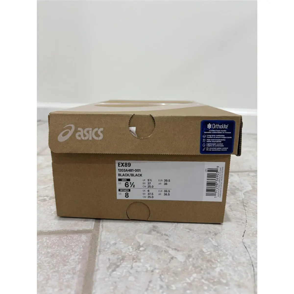 Asics shoes - ASICS EX89 - 1203A481-001 - Black 5
