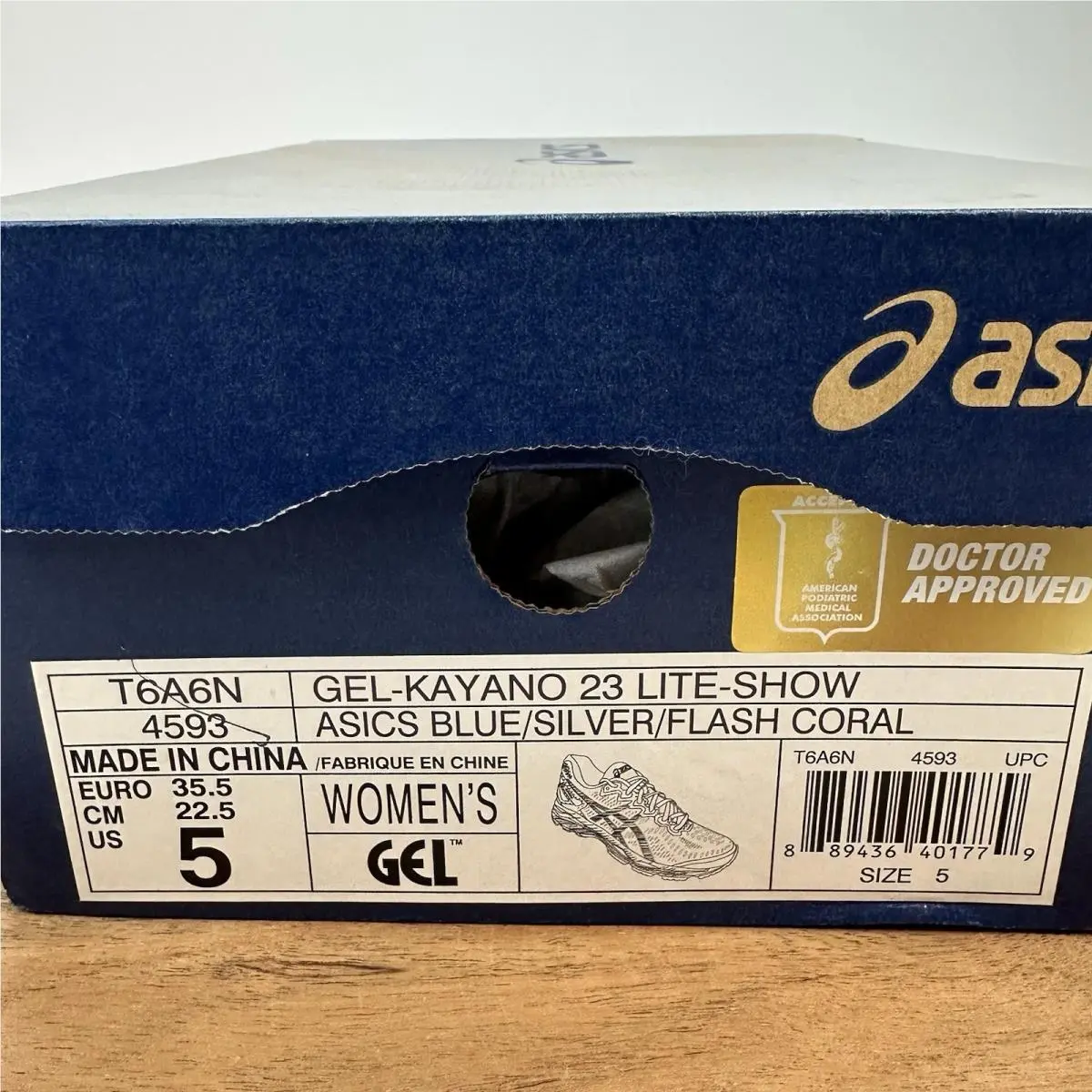 Asics shoes - T6A6N 4593 - Blue 6