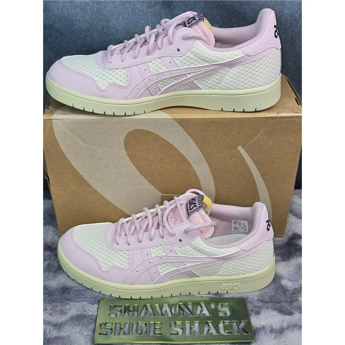 Asics Japan S Sportstyle in Cream /barely Rose Retro Sneakers Women 9.5