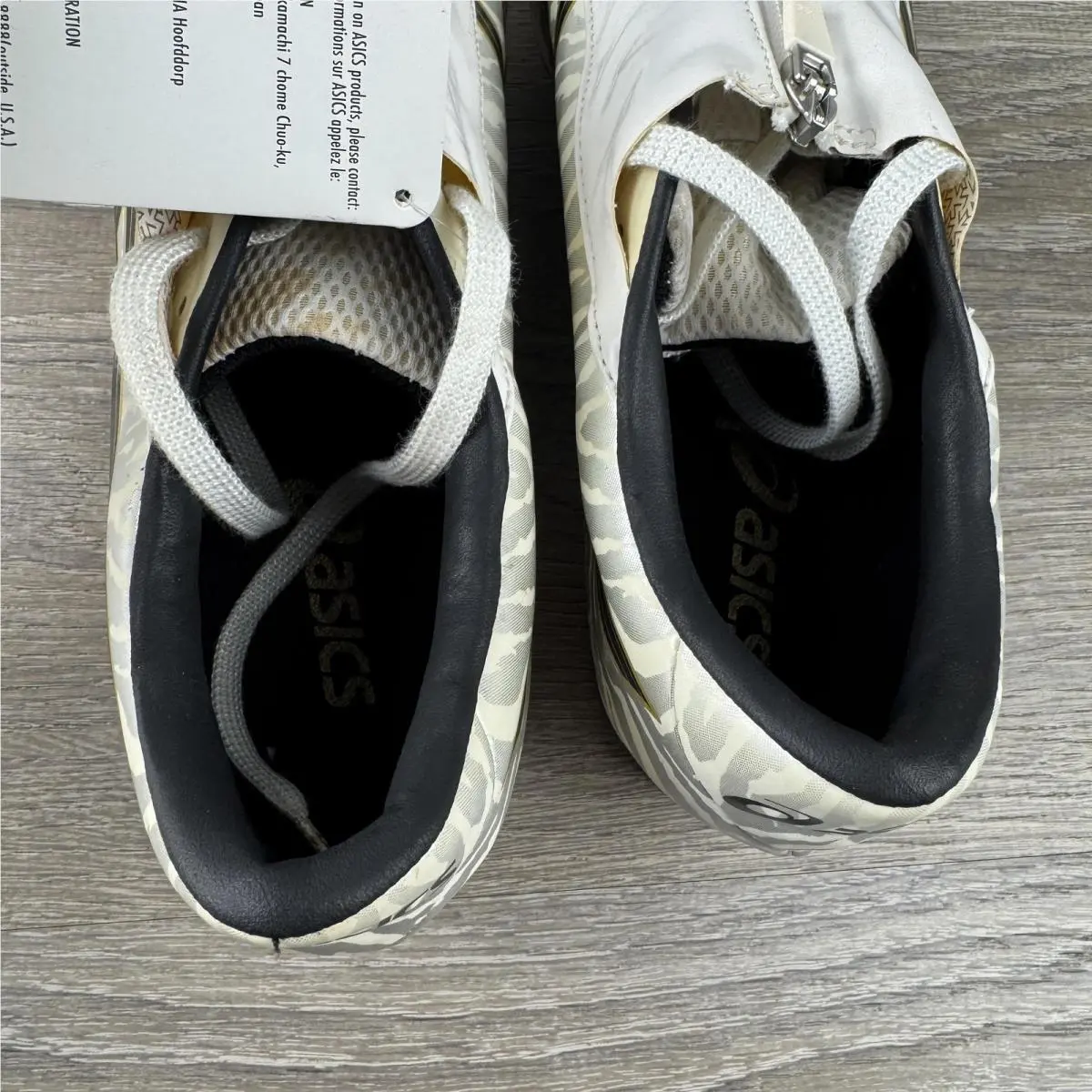 Asics shoes - ASICS Cyber Jump London - Cyber Jump London - G204Y - White 5