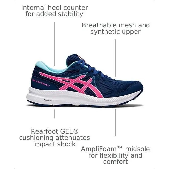Asics shoes - Asics Gel-Contend 7 - Blue 6