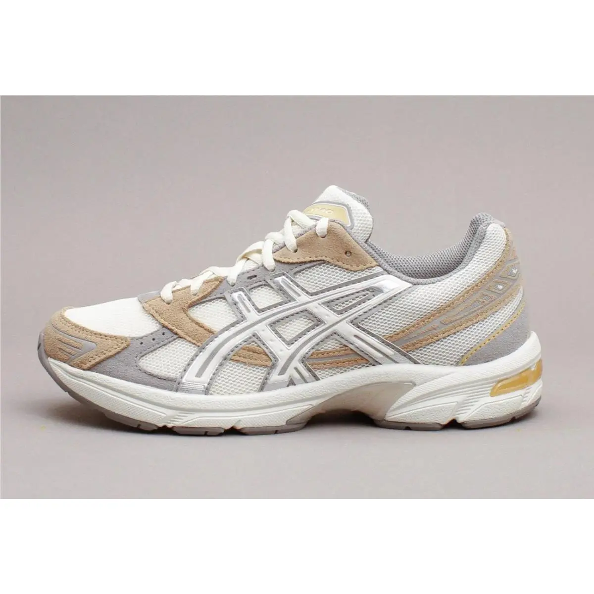 Mens Size 11.5- Asics Gel-1130 Pale Oak Clay Grey Running Shoes 1203A610-200