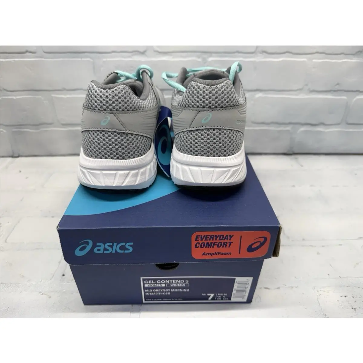 Asics shoes - ASICS GEL-Contend 5 - 1012A231-020 - Gray 2