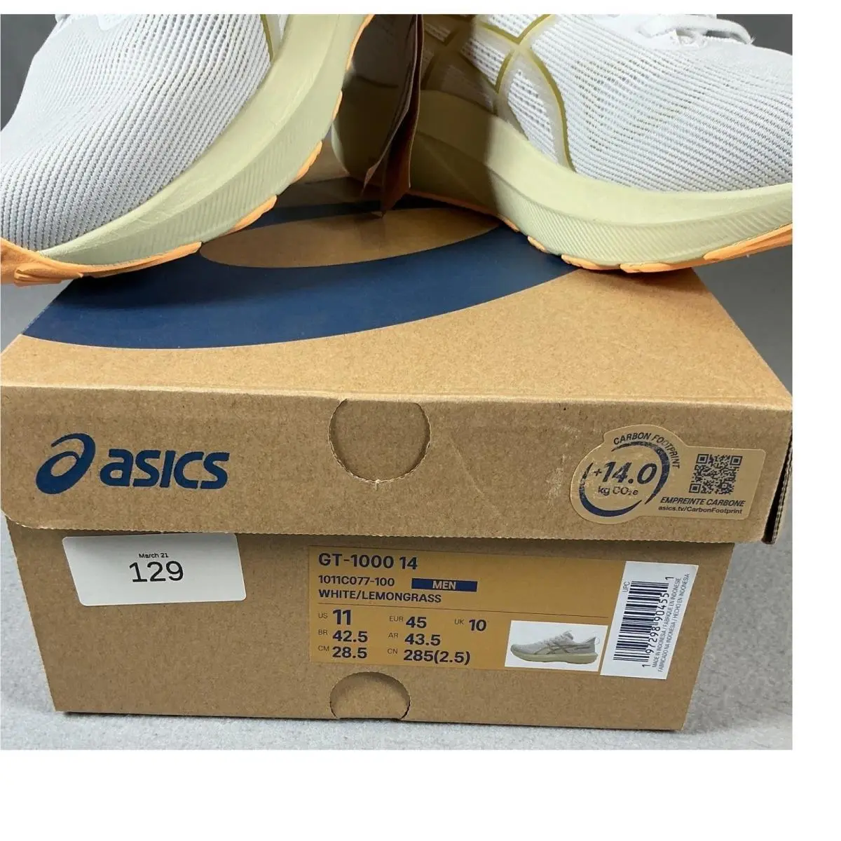 Asics shoes - GT-1000 14 - White 1