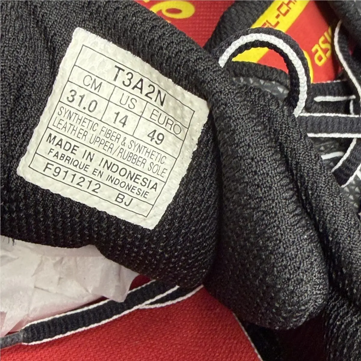Asics shoes - Black 7
