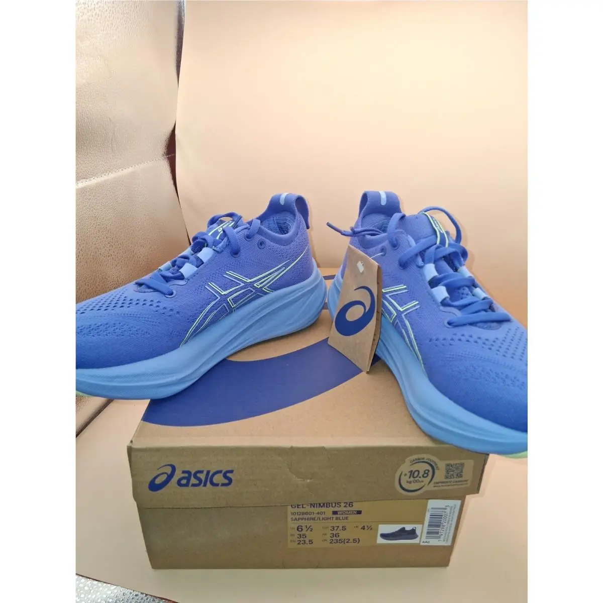 Asics shoes - ASICS GEL-Nimbus - Blue (UPC: 197298200073) 0