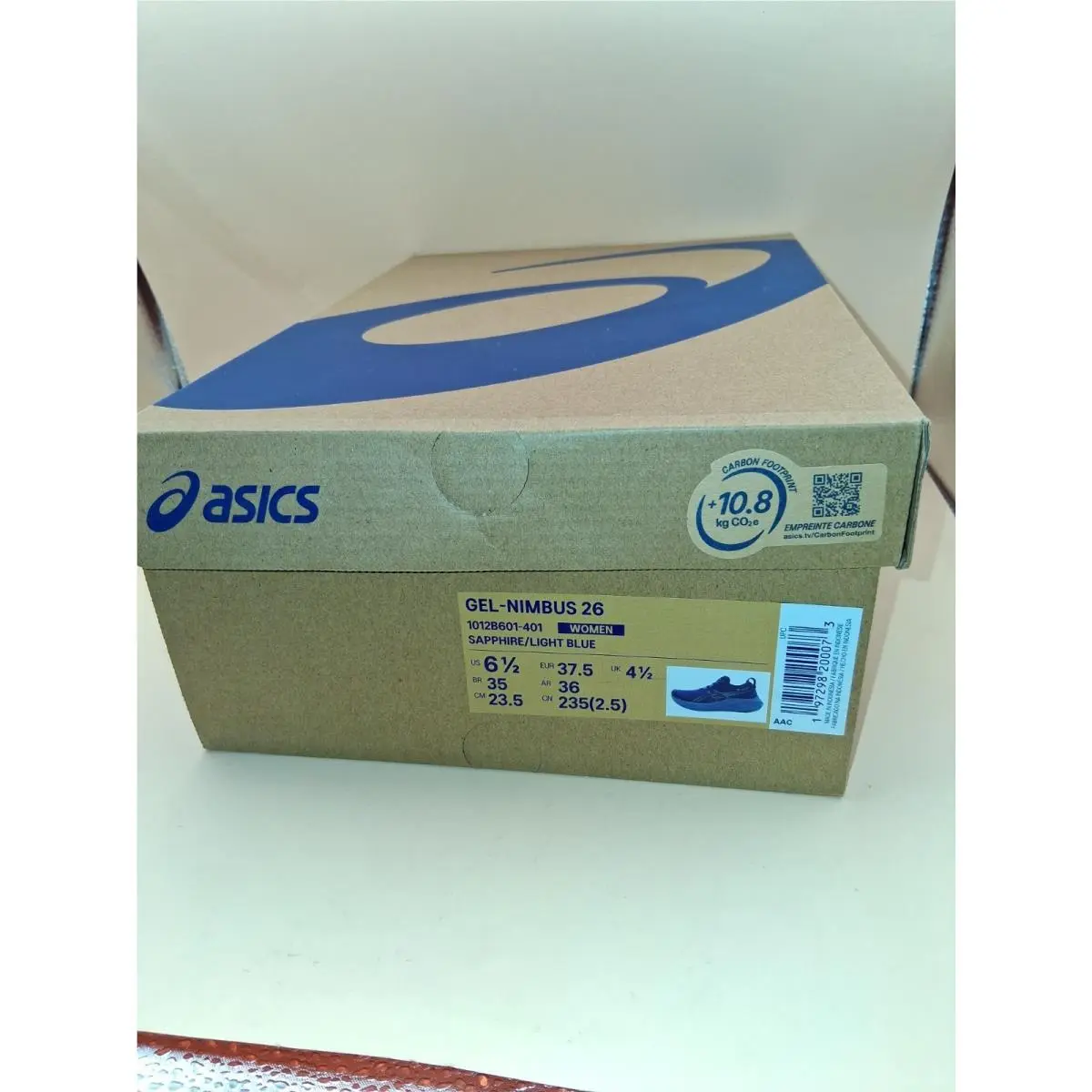 Asics shoes - ASICS GEL-Nimbus - Blue (UPC: 197298200073) 5