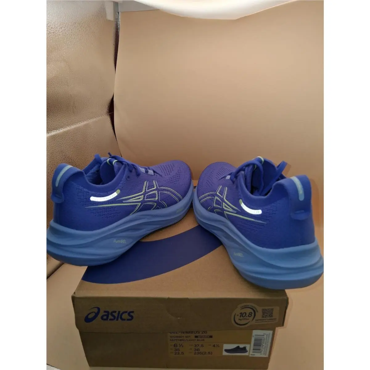 Asics shoes - ASICS GEL-Nimbus - Blue (UPC: 197298200073) 1