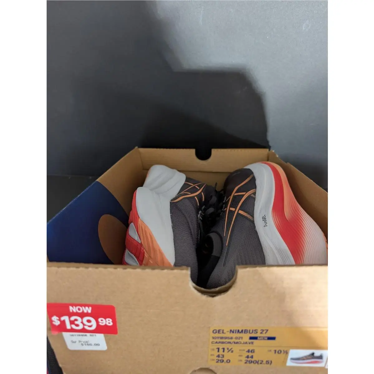 Asics shoes - ASICS Gel Nimbus 27 - Gel Nimbus - 1011B958-021 - Gray 4