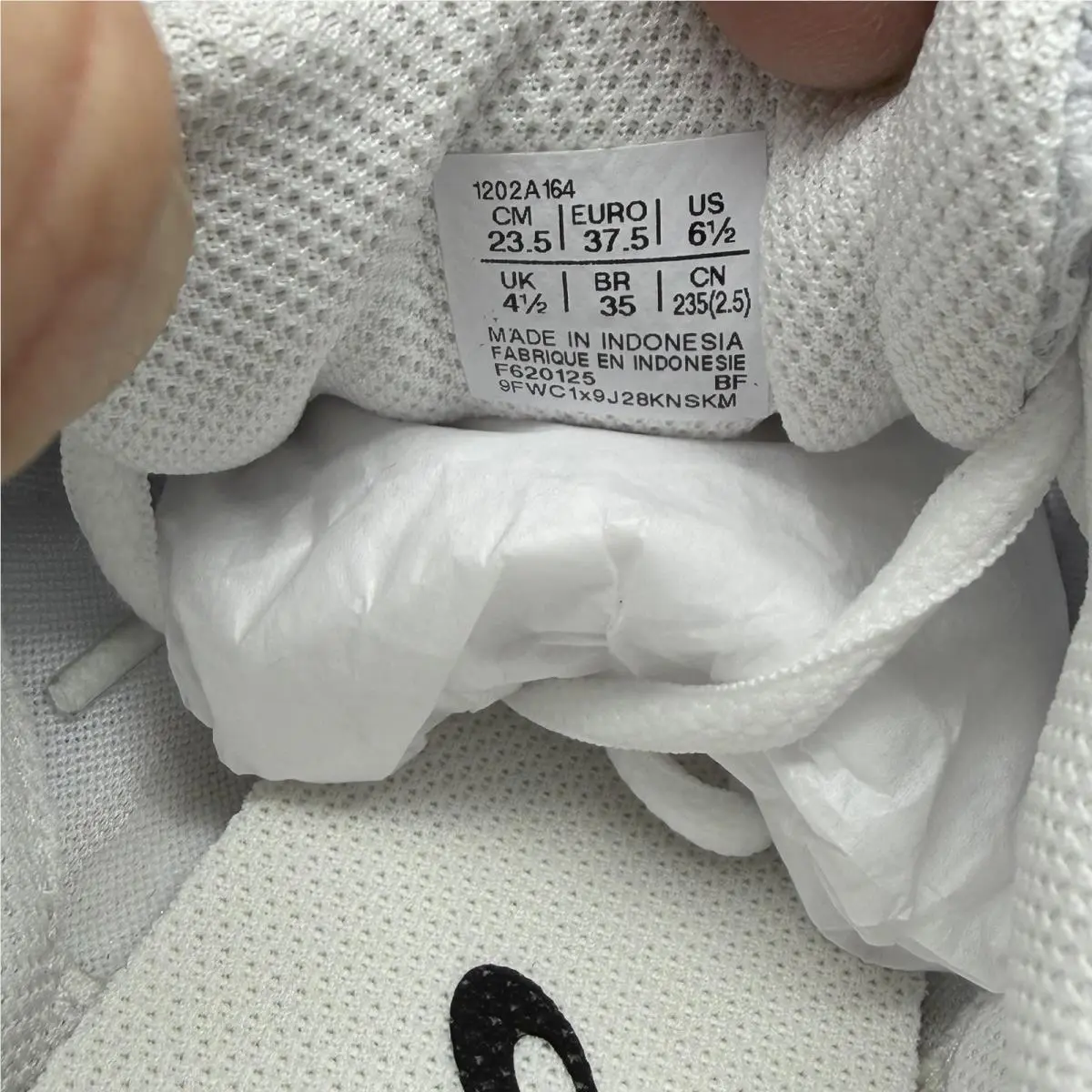 Asics shoes - ASICS GEL-1130 - 1202A164 - White/Mint Tint (UPC: 0197298639040) 10