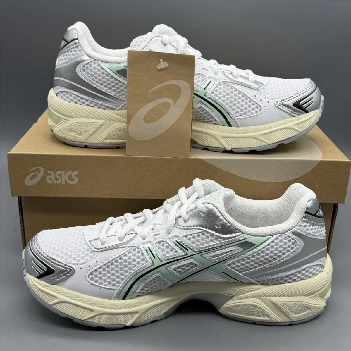 Asics shoes - ASICS GEL-1130 - 1202A164 - White/Mint Tint (UPC: 0197298639040) 1