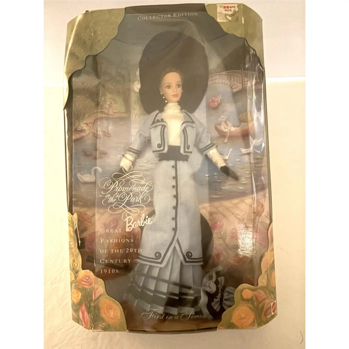 1997 Collector Edition Promenade in The Park Barbie Doll Nrfb 1910`s Fashion