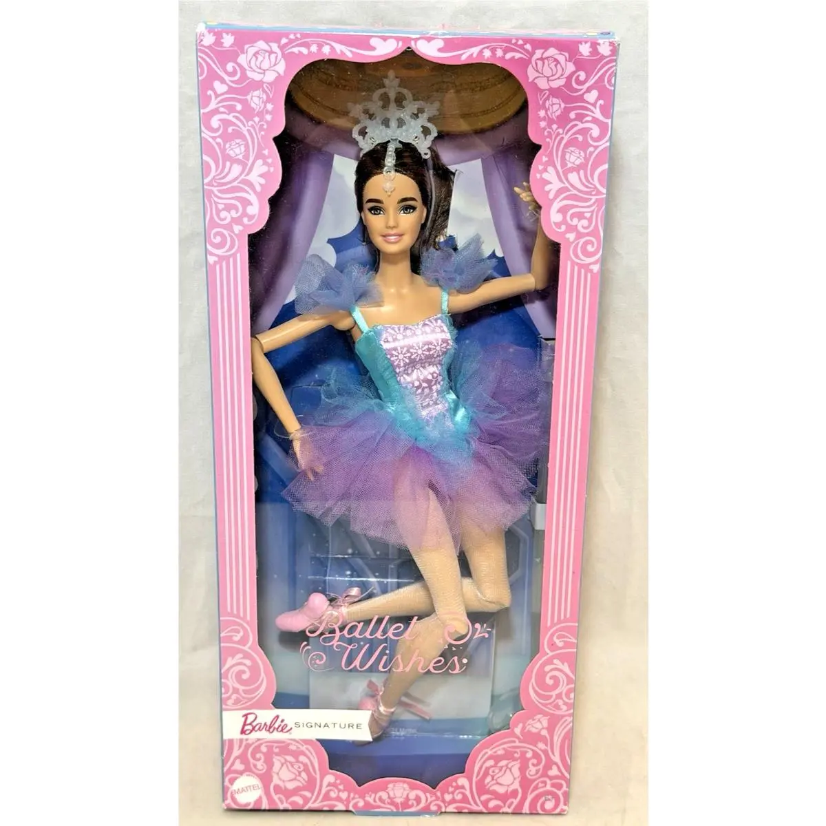 Barbie Ballet Wishes Doll 2021 with Stand/ Certificate Of Authentication Ages 6+