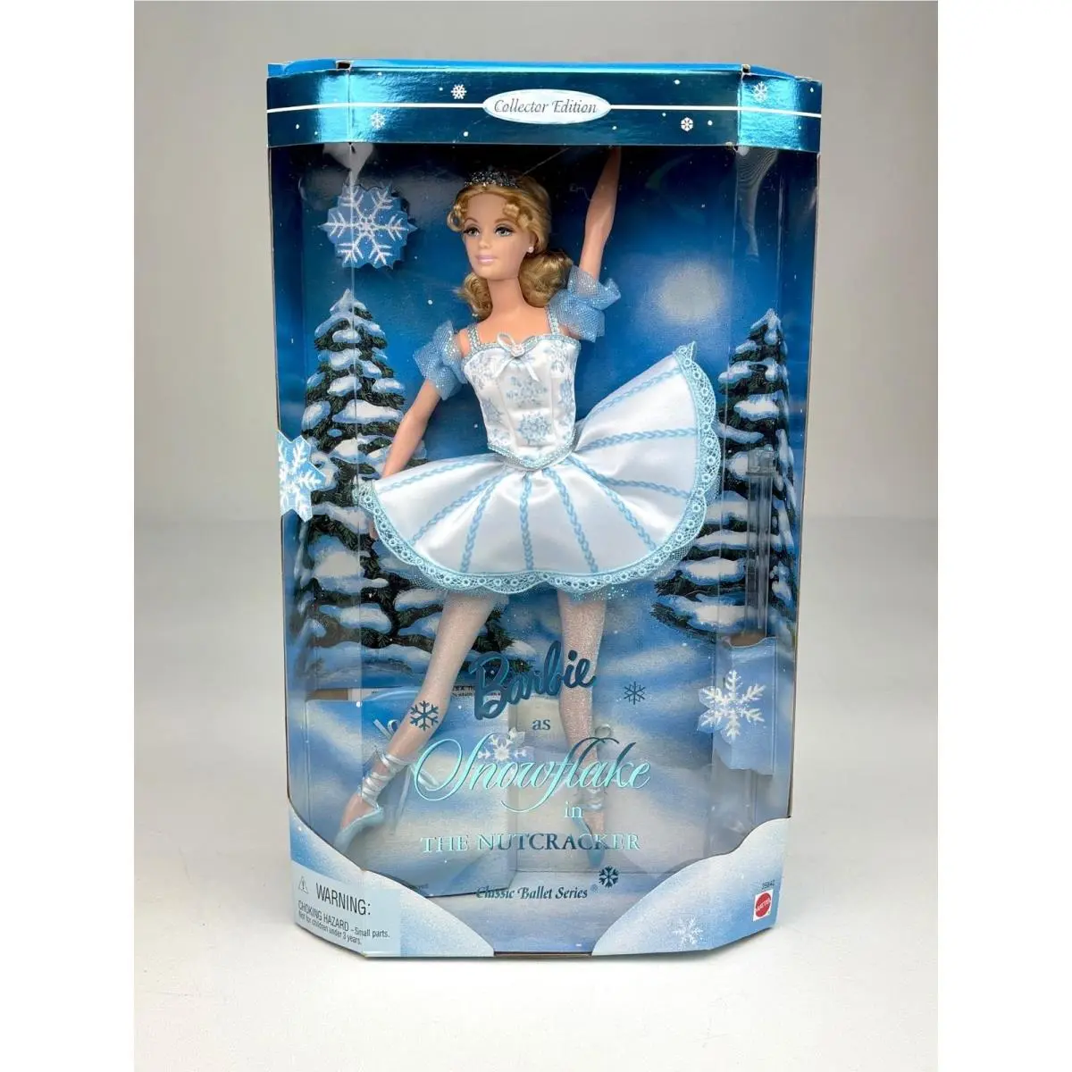 1999 Barbie as Snowflake in The Nutcracker Classic Ballet Series Collector Nrfb