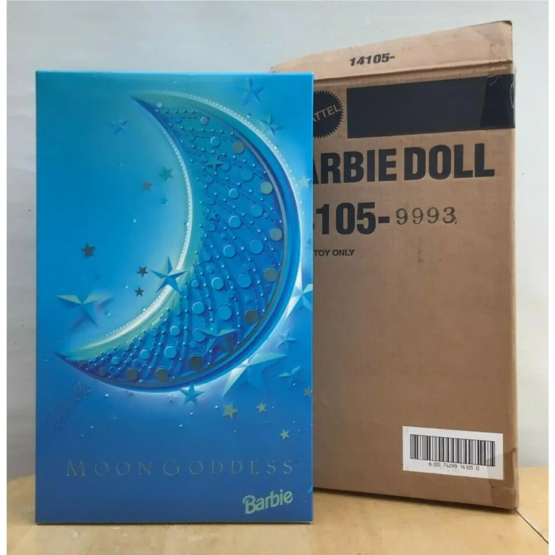 1996 Bob Mackie Moon Goddess Barbie with Shipper Nice Nrfb