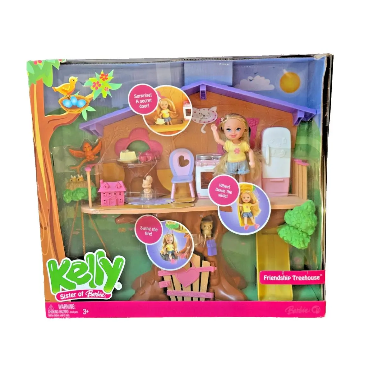 DS Barbie Doll 2007 Friendship Treehouse Kelly K8551