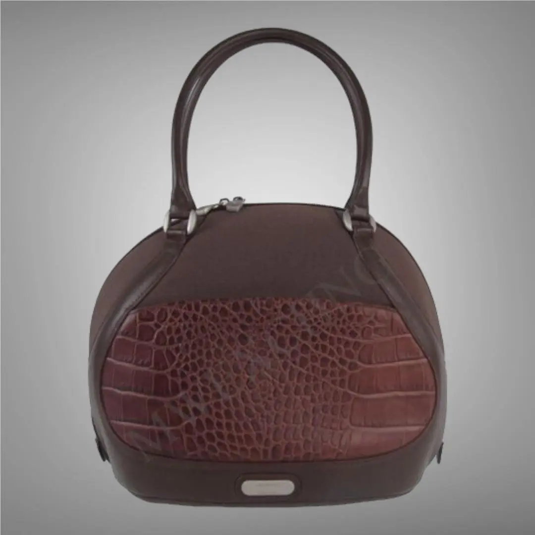 Samsonite Black Label Alexander Mcqueen Beauty Case Bag Cowhide Canvas
