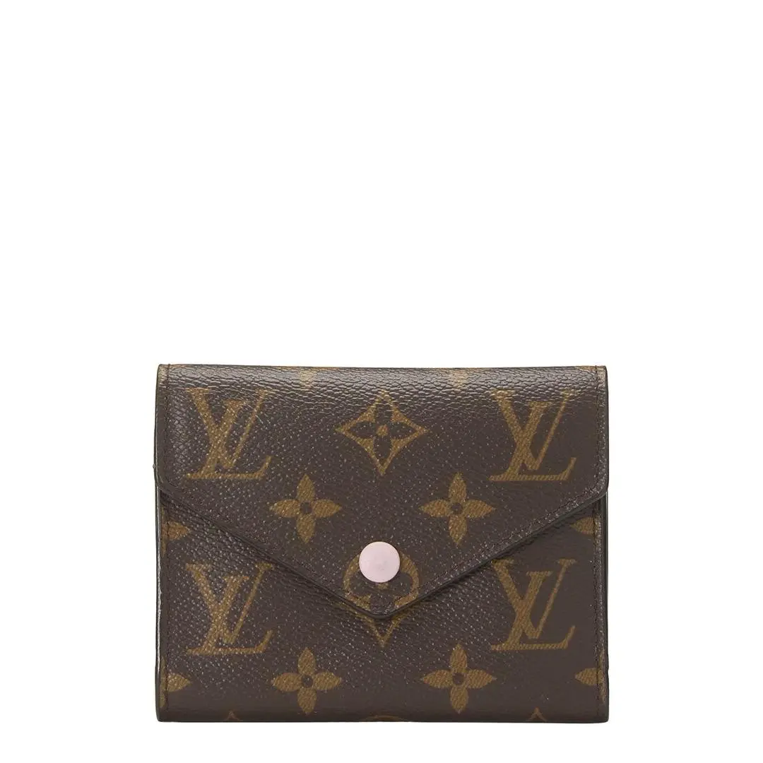 Louis Vuitton Brown Monogram Canvas Victorine Wallet Pre-loved