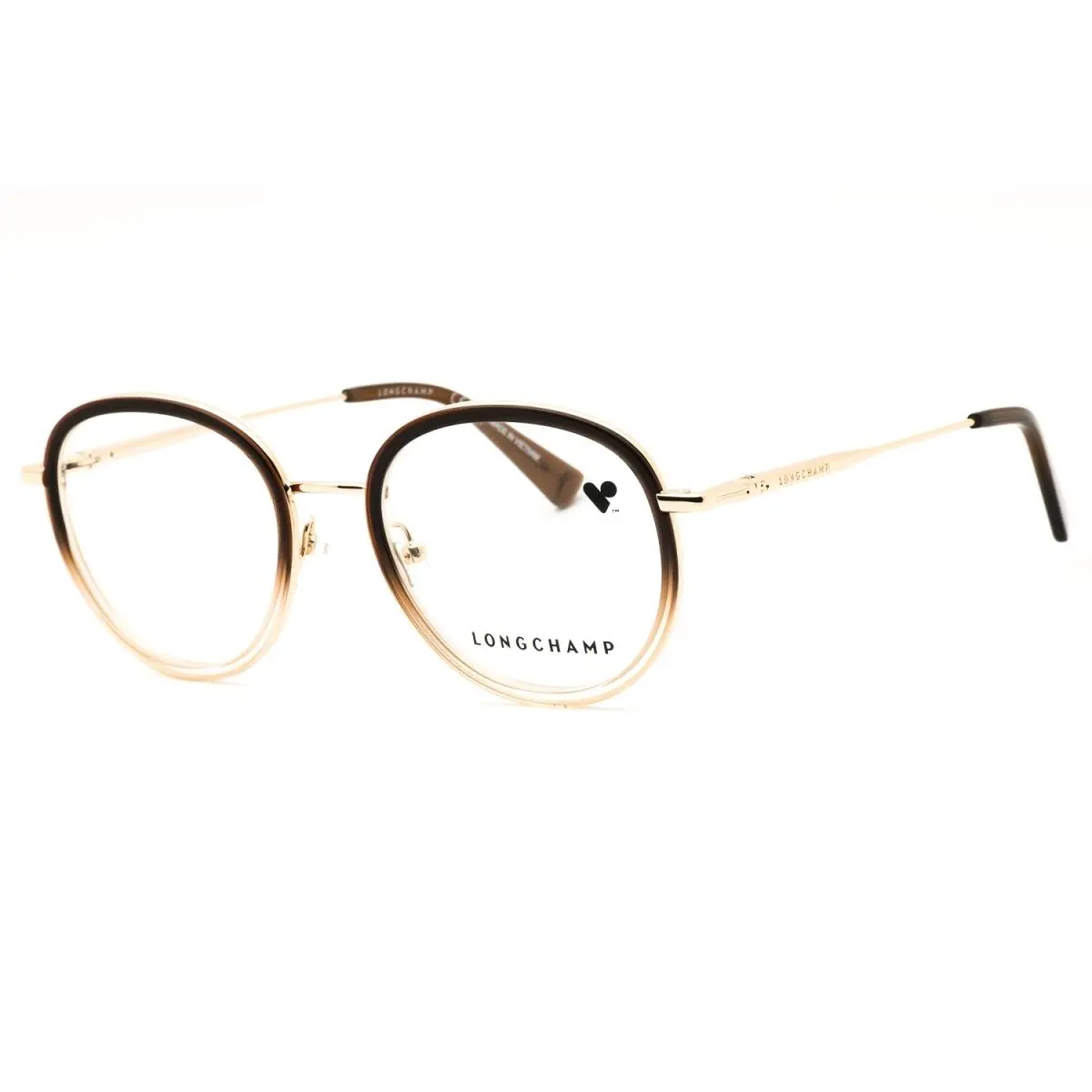 Longchamp LO2168-727-51 Eyeglasses Frame Size 51mm 19mm 140mm Gold Women 886895