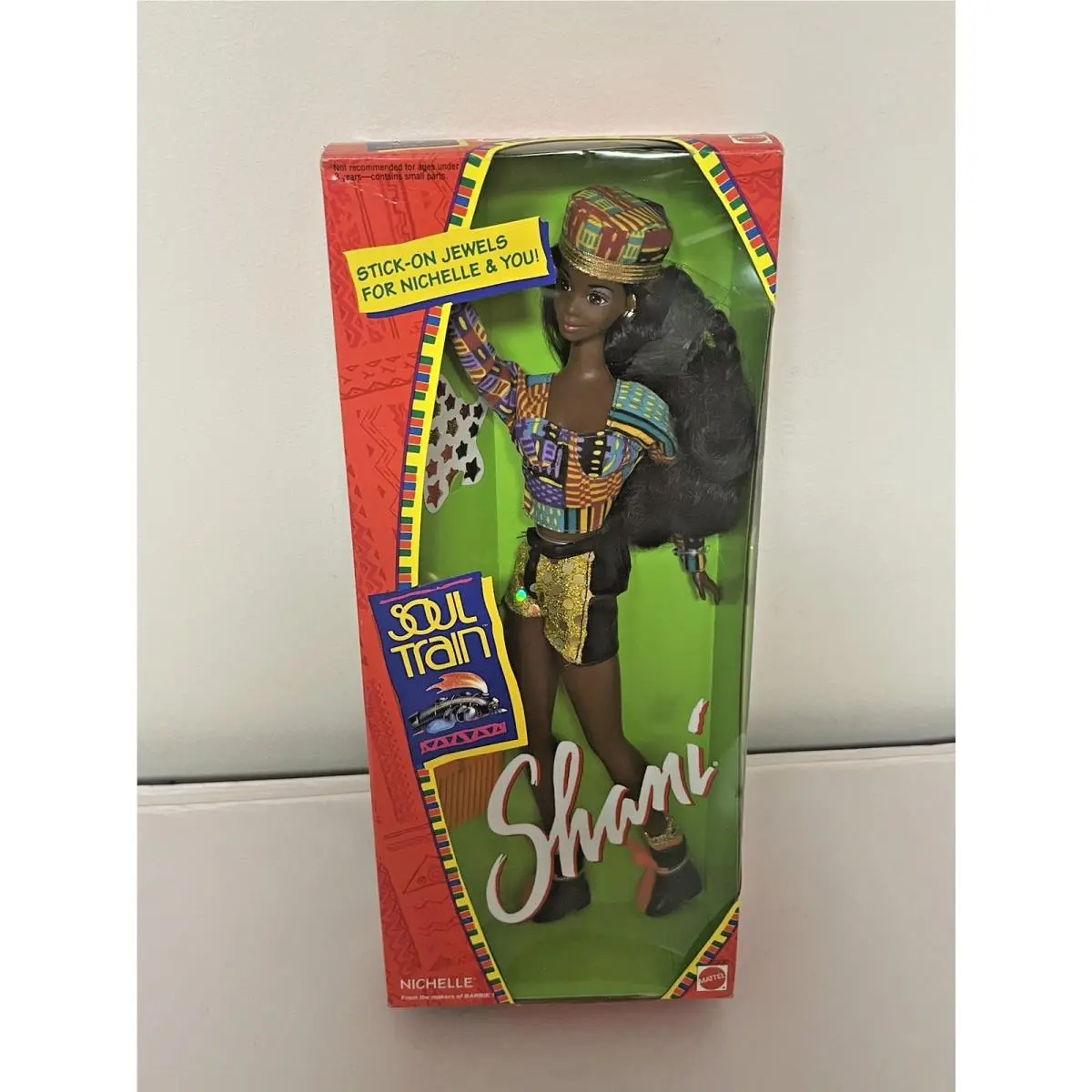 Vintage 1993 Mattel Shani Soul Train Nichelle Barbie Doll African American