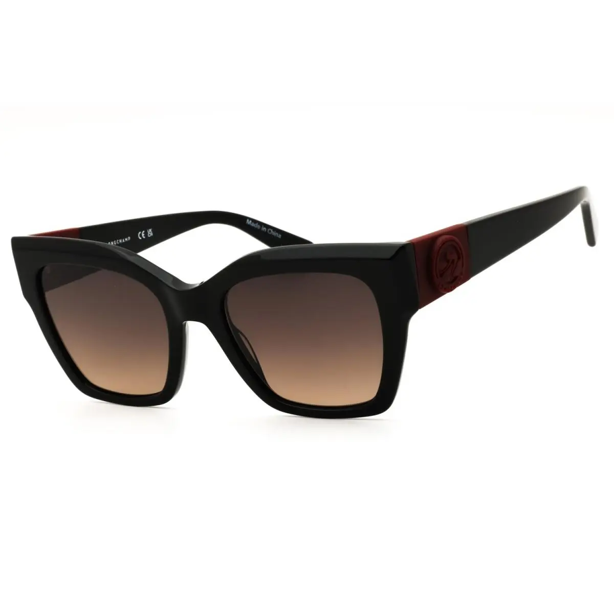 Longchamp LO762S 001 Black/brown Gradient 52-20-140 Sunglasses