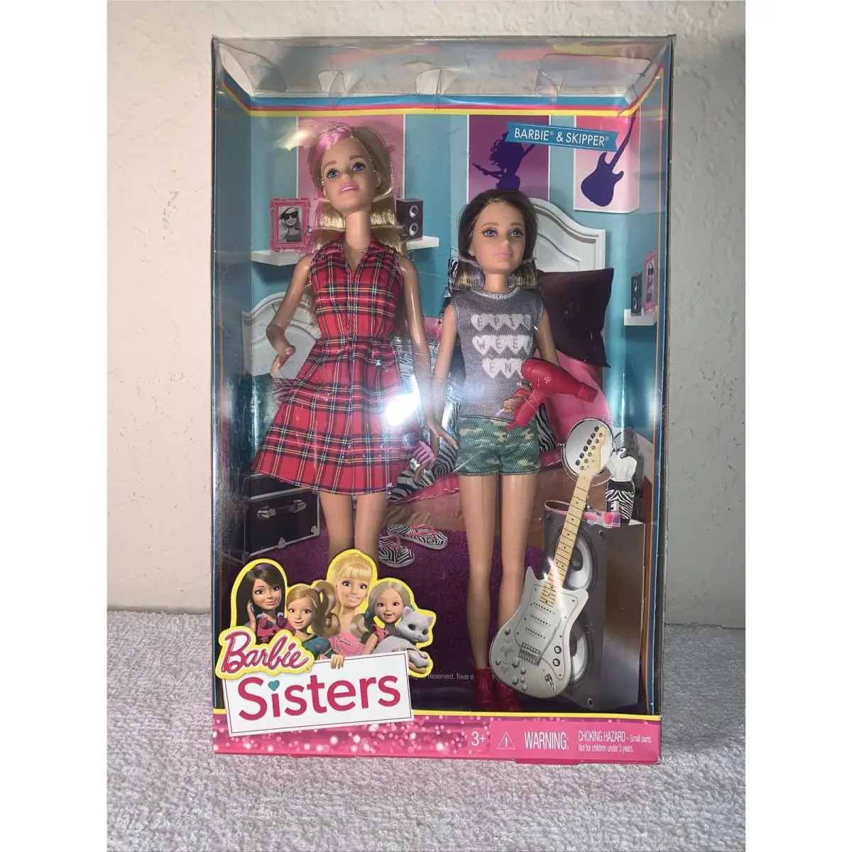2015 Mattel Barbie Sisters Play Line: Barbie Skipper DGX42 Rare