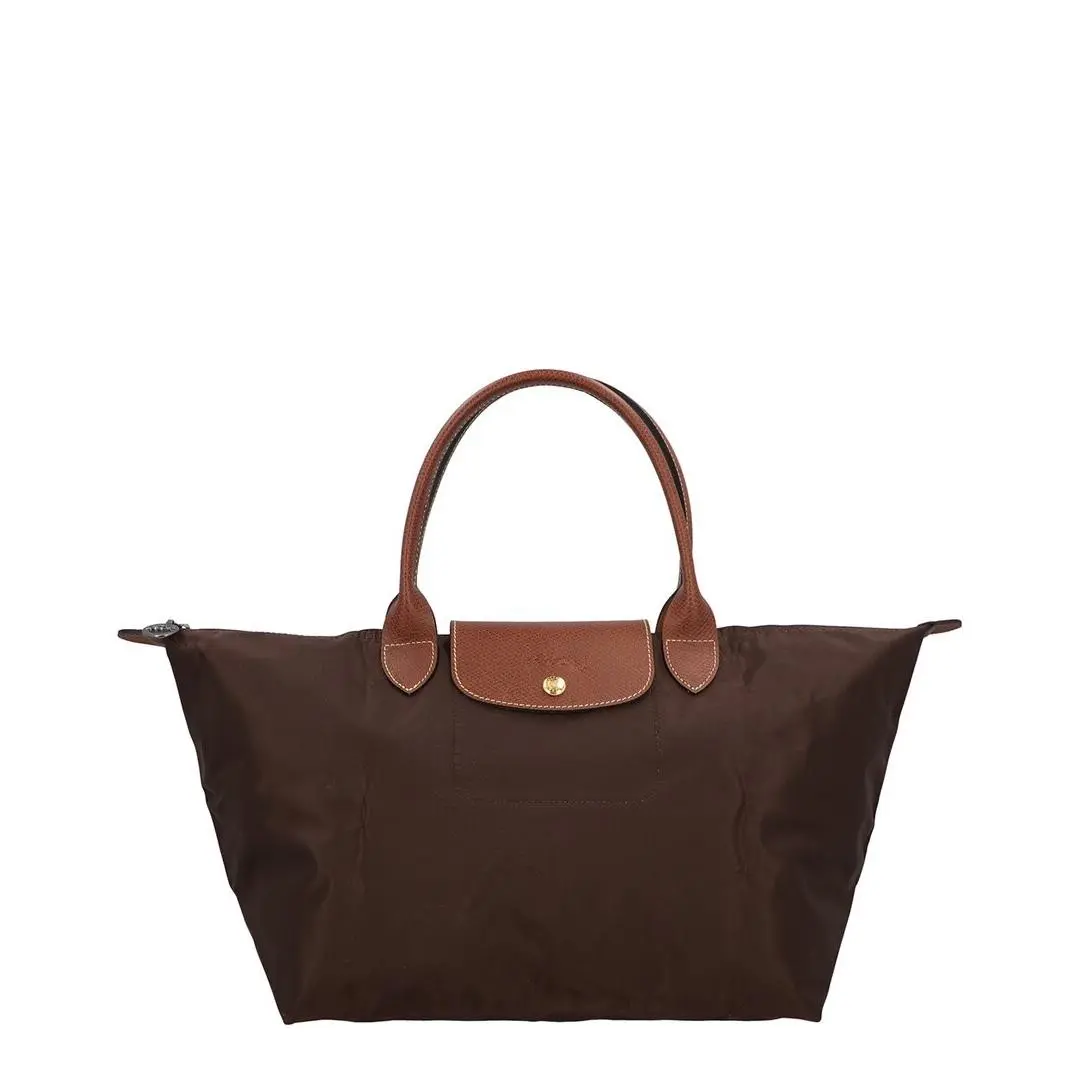 NA Le Pliage Large Handbag Women`s Brown by Longchamp