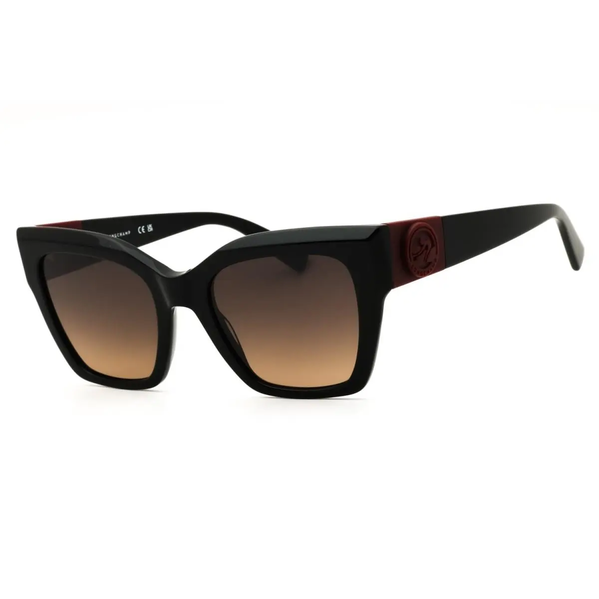 Longchamp LO762SN 001 Black/brown Gradient 52-20-140 Sunglasses