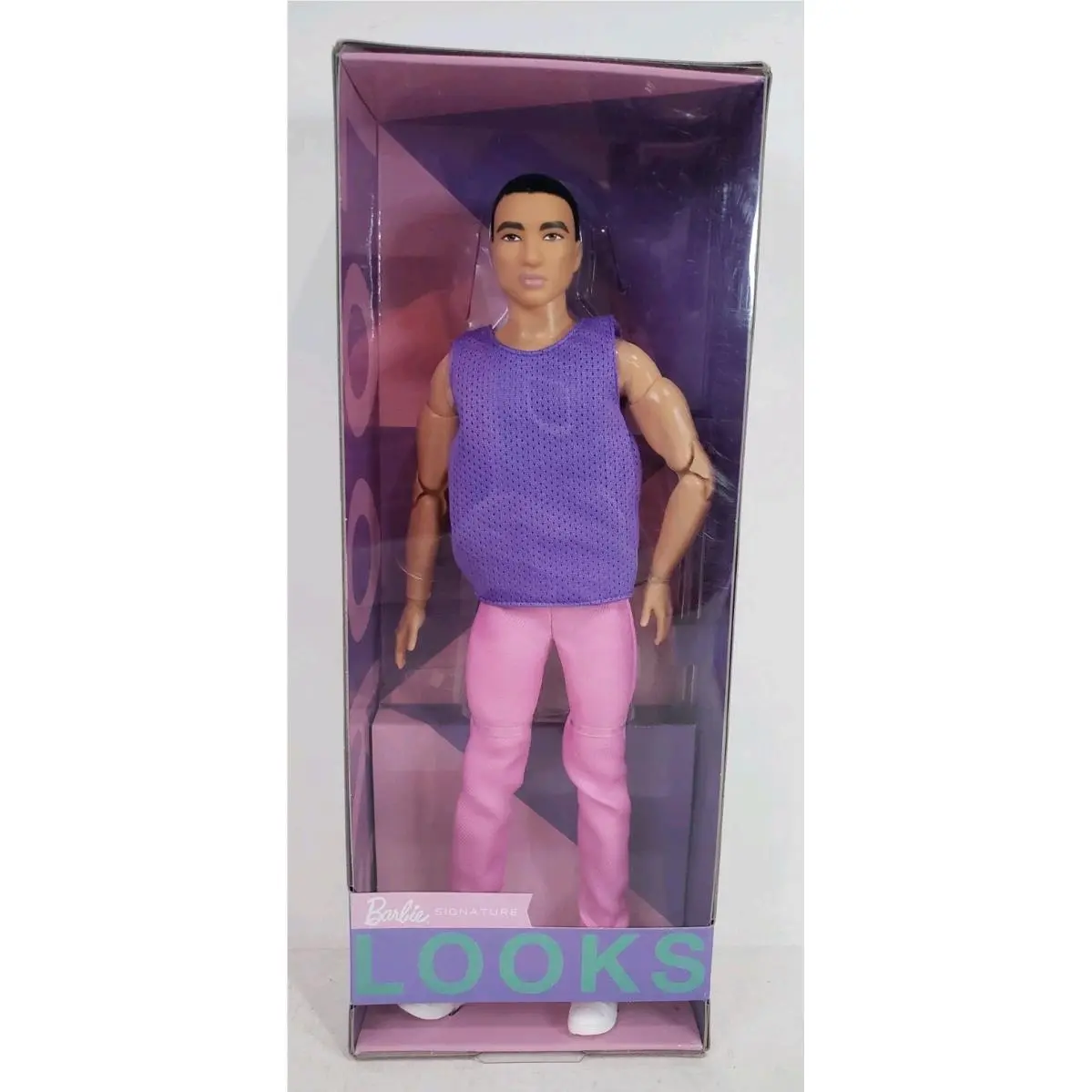 Model 17 Asian Barbie Signature Looks Doll Articulated 2022 Mattel HJW84 Nrfb