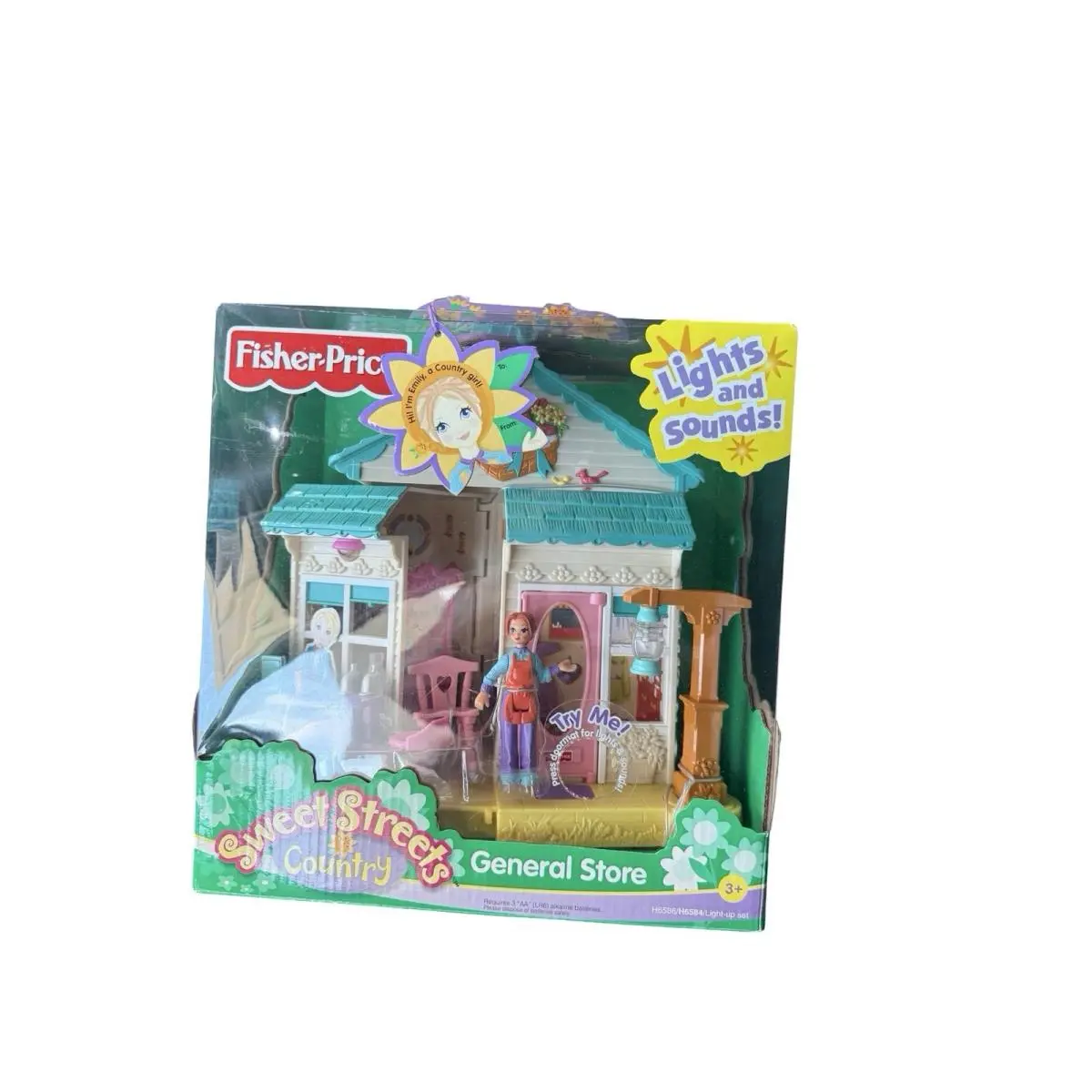 2005 Fisher Price Sweet Streets Country General Store - Lights/sound - Nos