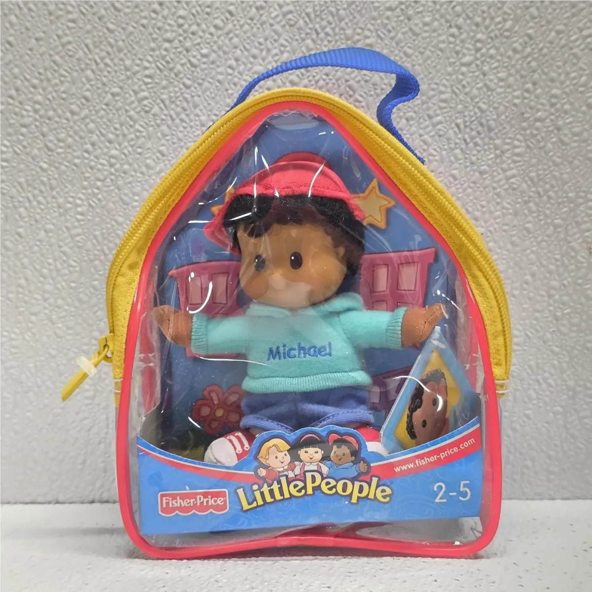 Fisher-price Little People Michael Plush Doll 2004 In Package