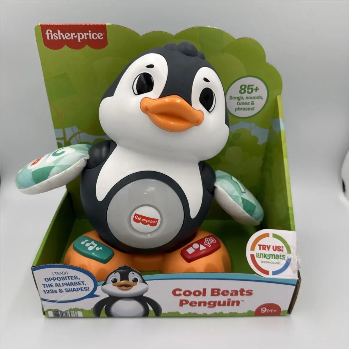 Fisher-price Linkimals Cool Beats Penguin Lights Music Learning Toy 9M+