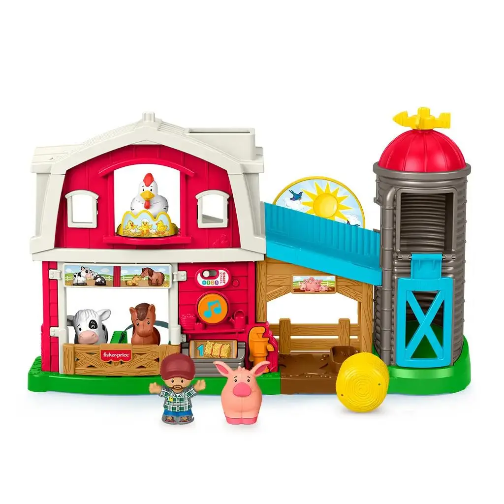 Little People Caring Fun Animal Farm Playset