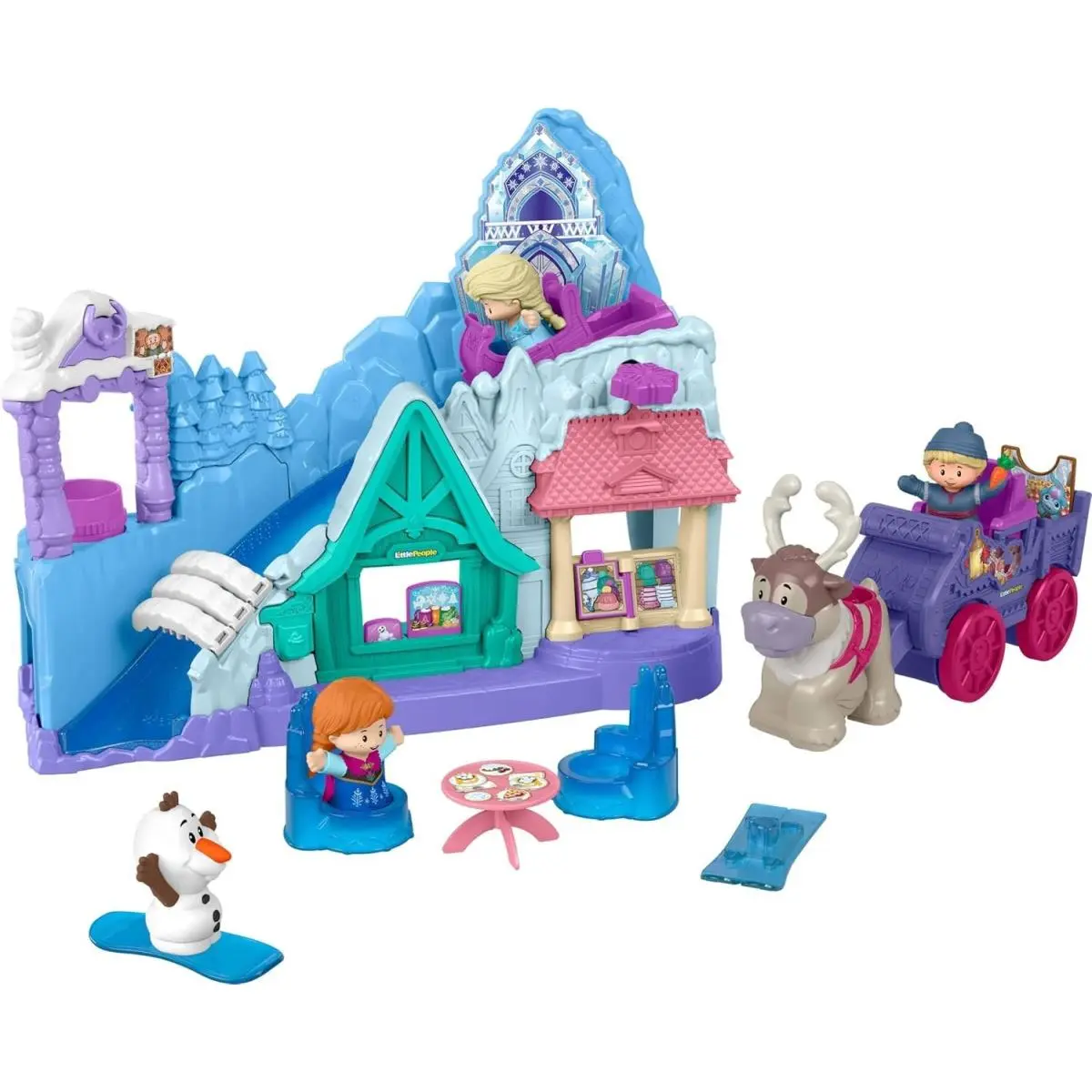 Fisher-price Little People Toddler Toys Disney Frozen Arendelle Adventures Plays