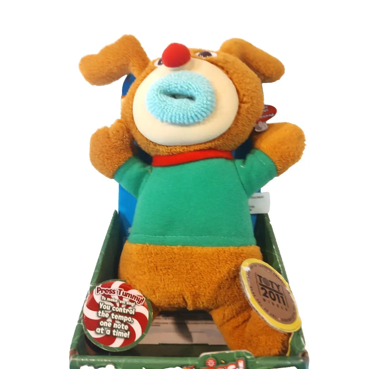 Sing-a-ma-jigs We Wish You A Merry Christmas Reindeer Plush 2011 Mattel