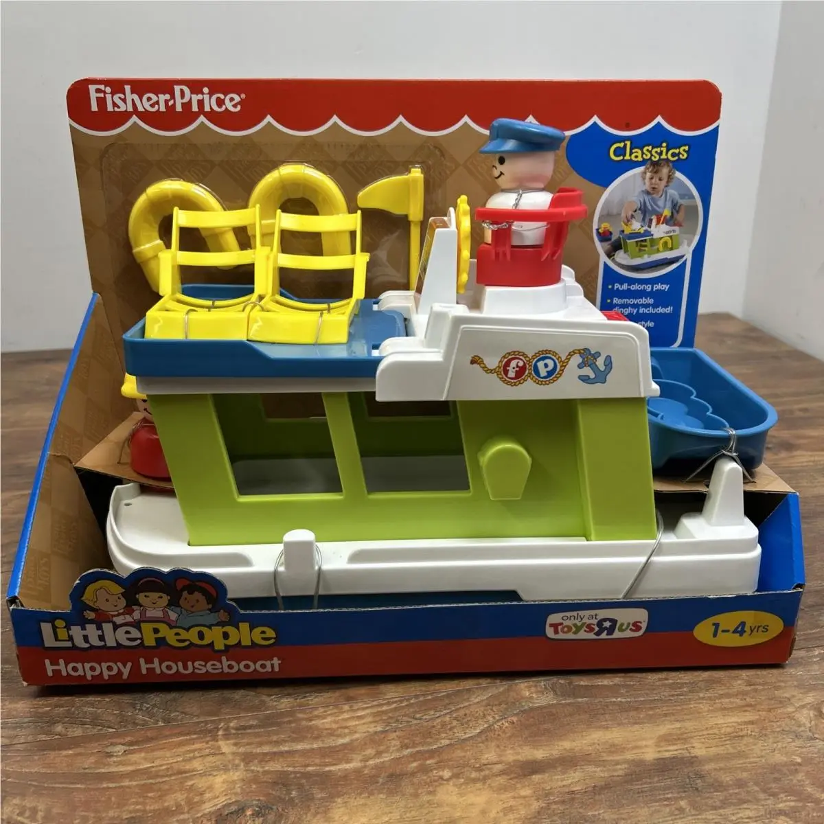 Fisher-price Little People Happy Houseboat 2009 Toys R Us Exclusive T2407