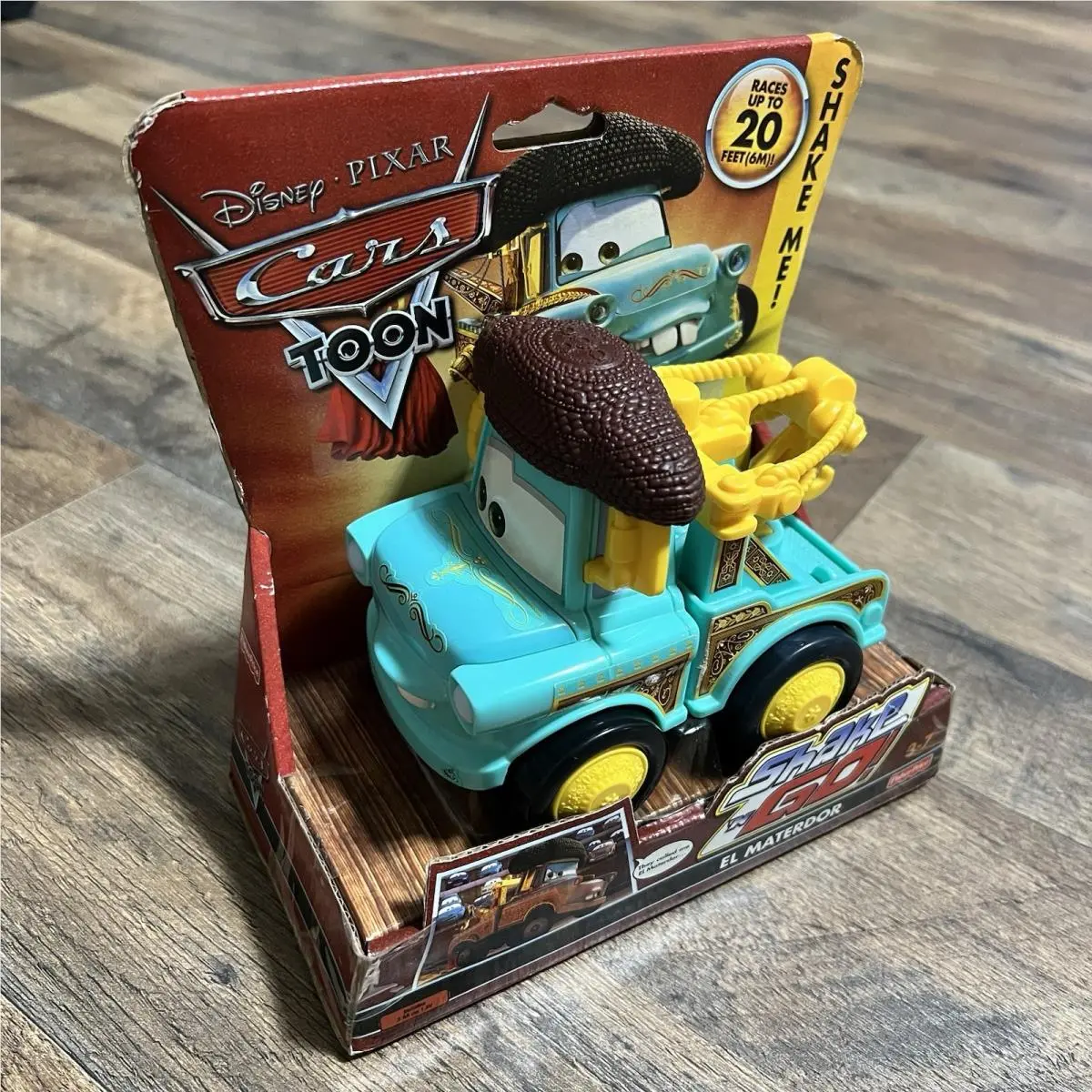 Fisher Price Disney/pixar Cars Toon Shake `n Go El Materdor Toy Car Nip 2010