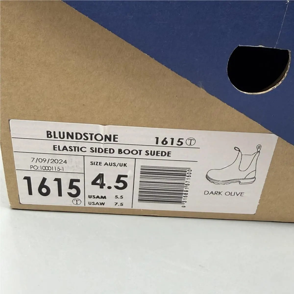 Blundstone shoes - 36235 - 1615 - Dark Olive (UPC: 9315891571500) 11