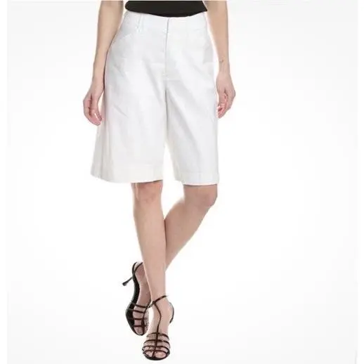 Rag and Bone Banks White Linen Shorts Bermuda Size 0