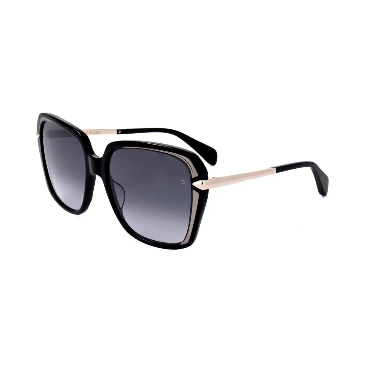Rag Bone Women`s 57mm Black Sunglasses RNB1059-G-S-807-57